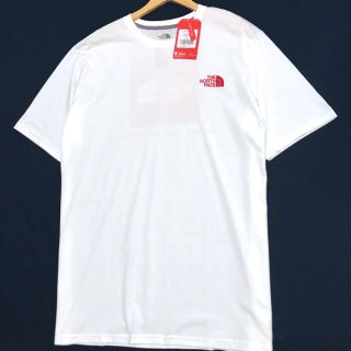 ノースフェイス　ボックスロゴ　半袖Tシャツ　3XL相当　グレーブラック