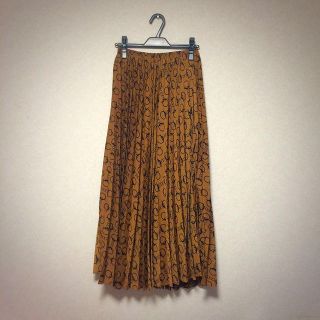 カージュ(Khaju)のKhaju 総柄プリーツスカート＊(ロングスカート)