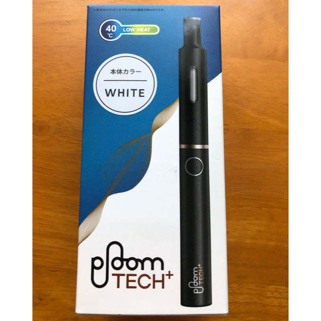 PloomTECH(プルームテック)のプルームテックプラス ホワイト 美品 メンズのファッション小物(タバコグッズ)の商品写真