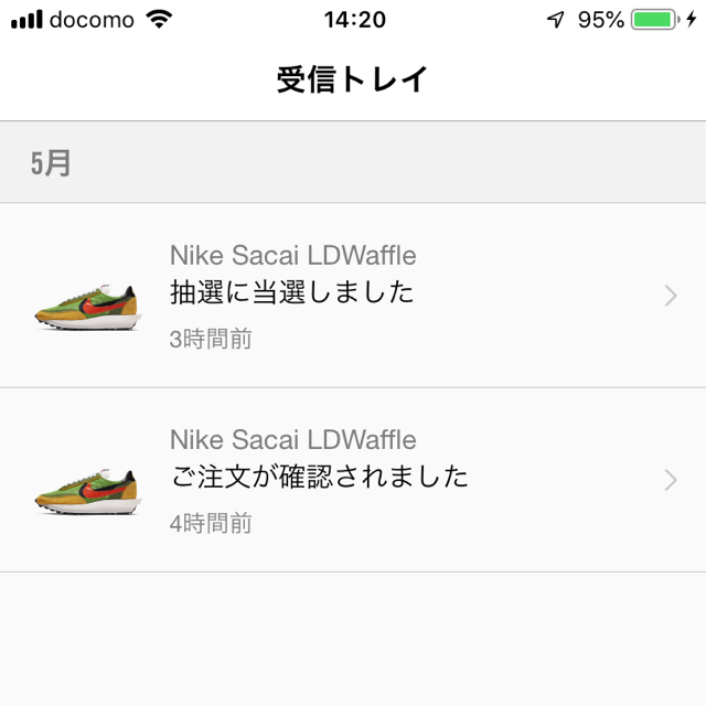 値下げしました NIKE sacai LDwaffle 28cm 1