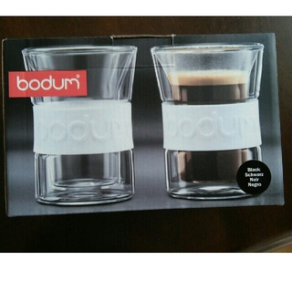 ボダム(bodum)の　bodum ボタム　２個　(グラス/カップ)
