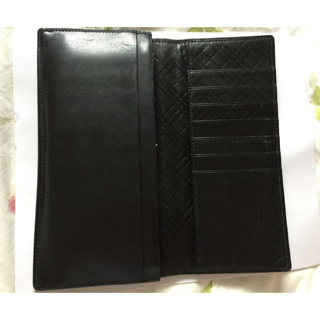 BURBERRY BLACK LABEL(バーバリーブラックレーベル)のBurberry black label 長財布 黒 メンズのファッション小物(長財布)の商品写真