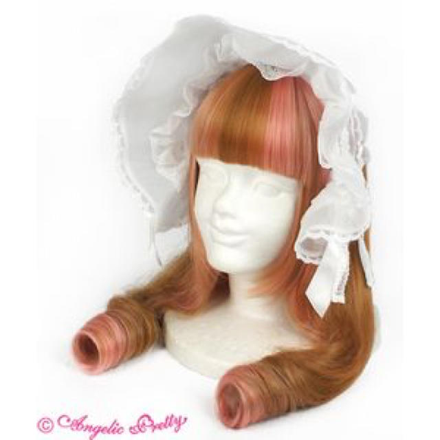 Angelic Pretty(アンジェリックプリティー)のオーガンジーブリム付きカチューシャ レディースのヘアアクセサリー(カチューシャ)の商品写真