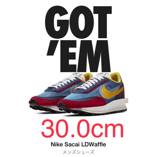 NIKE SACAI LD ワッフル 30.0cm