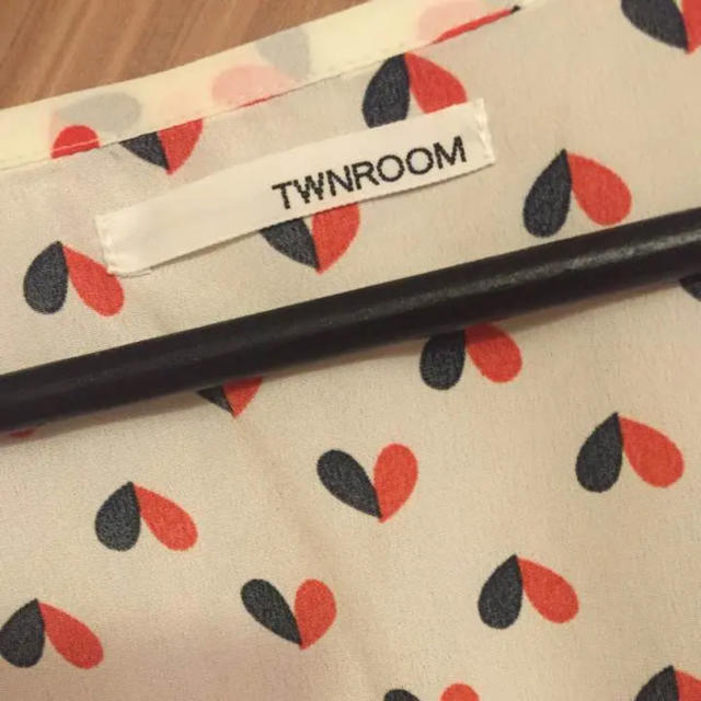 TWNROOM(ツインルーム)のtwnroom   ハート柄 ワンピース レディースのワンピース(ミニワンピース)の商品写真