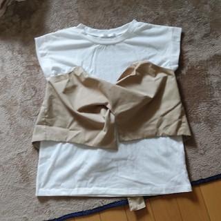 レトロガール(RETRO GIRL)の新品ビスチェ付Tシャツ(Tシャツ(半袖/袖なし))