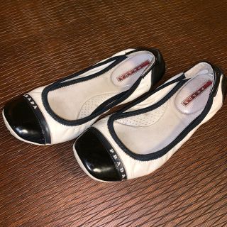 プラダ(PRADA)のモコ様専用  PRADA プラダ フラット バレーシューズ(バレエシューズ)