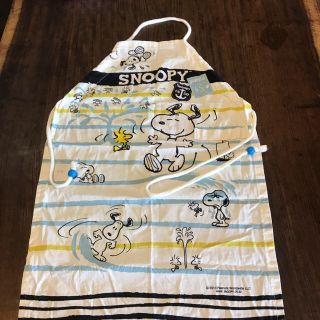 スヌーピー(SNOOPY)のスヌーピー  エプロン ハンドメイド(お食事エプロン)