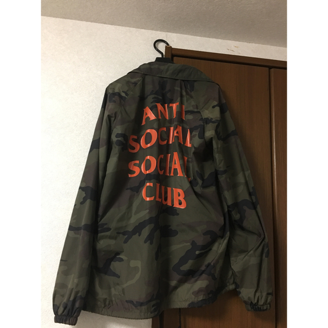 ANTI(アンチ)のアンチソーシャルソーシャルクラブ  カモフラコーチジャケット メンズのジャケット/アウター(ナイロンジャケット)の商品写真