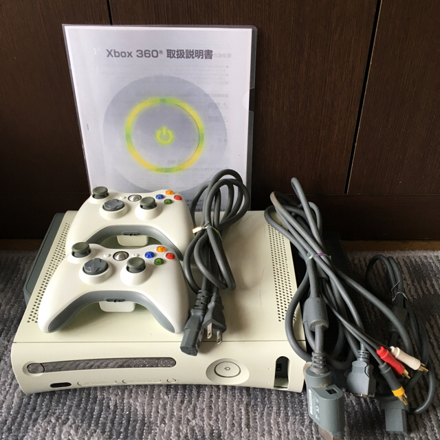 Xbox360 - 【スンリ様専用】Xbox360 CONSOLE(60GB,コントローラー2)個の通販 by はいやん's shop