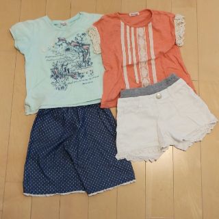 ブランシェス(Branshes)の夏服110㎝　セット売り(Tシャツ/カットソー)