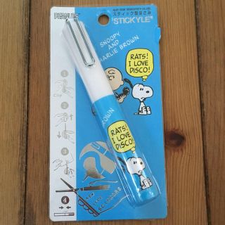 ピーナッツ(PEANUTS)の新品 スヌーピー スティック型 はさみ スティッキールハサミ 文房具(はさみ/カッター)