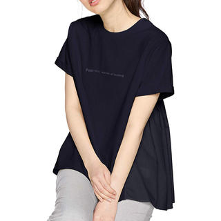 ミラオーウェン(Mila Owen)のMilaowen 布帛ドッキングTシャツ(Tシャツ(半袖/袖なし))