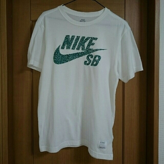 ナイキ(NIKE)のNIKE SB Tシャツ 白 緑 ナイキ スケートボード ホワイト グリーン (Tシャツ/カットソー(半袖/袖なし))