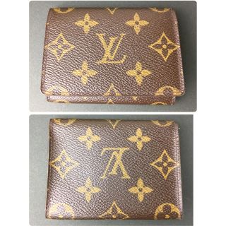 ルイヴィトン(LOUIS VUITTON)のえみさん専用 LOUIS VUITTON カードケース 名刺入れ アンヴェロップ(名刺入れ/定期入れ)