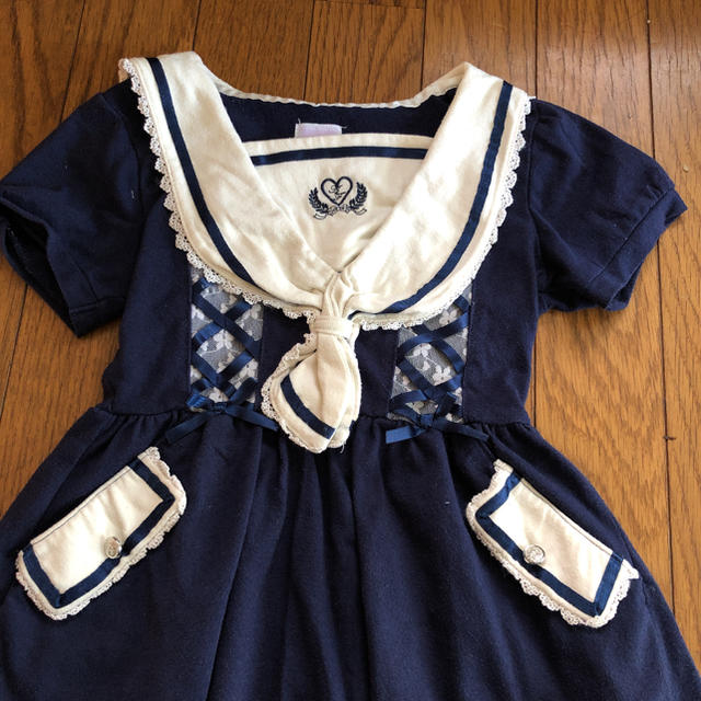 axes femme(アクシーズファム)のaxes femme kidsのワンピース キッズ/ベビー/マタニティのキッズ服女の子用(90cm~)(ワンピース)の商品写真