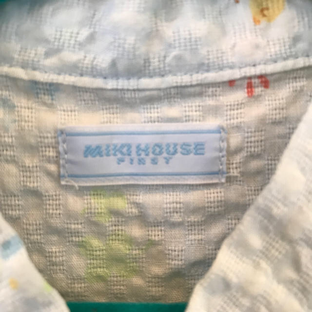 mikihouse(ミキハウス)のミキハウス 60-70 甚平 キッズ/ベビー/マタニティのベビー服(~85cm)(ロンパース)の商品写真