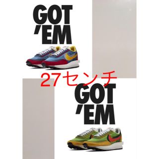 サカイ(sacai)のSACAI LDワッフル 27センチ ナイキ SACAI ナイキ nike  (スニーカー)