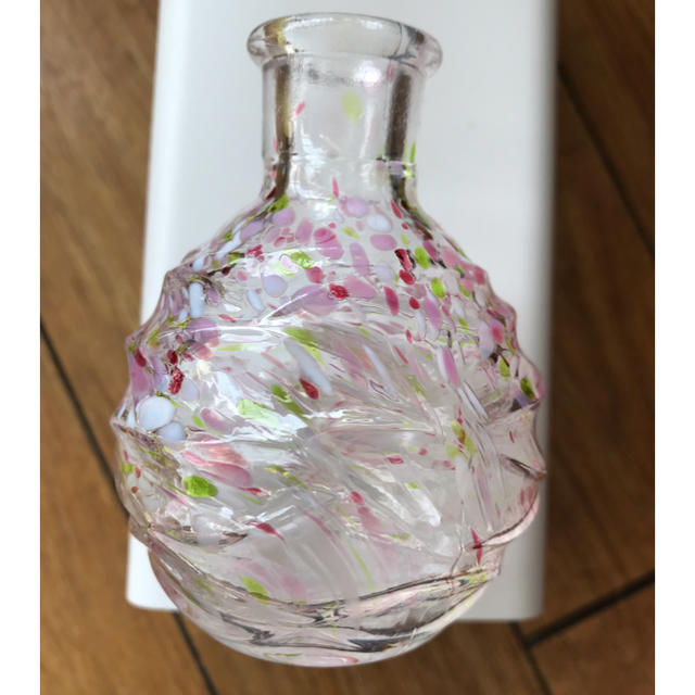 特価】北一硝子 オリジナル ガラス工芸 花瓶 深海
