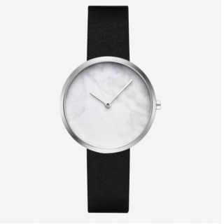 ダニエルウェリントン(Daniel Wellington)のOUTLINE SILVER BLACK 34mm MV1002LPIWBK(腕時計)