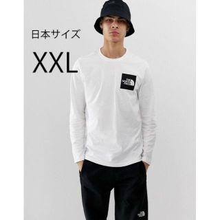 ザノースフェイス(THE NORTH FACE)の新品ノースフェイスJPサイズXXL 長袖ロンTスクエアロゴTシャツ(Tシャツ/カットソー(七分/長袖))