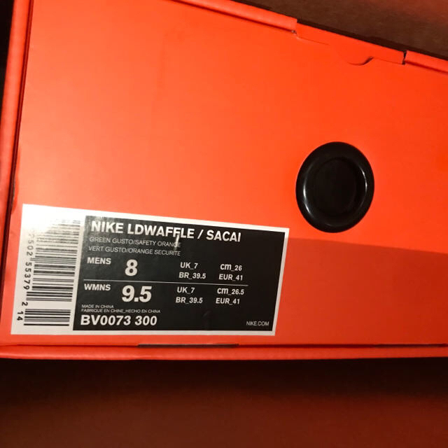 sacai(サカイ)の【送料込み】Nike Sacai スニーカー 26センチ LD ワッフル メンズの靴/シューズ(スニーカー)の商品写真