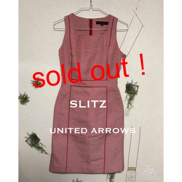 ▫️ SLITS UNITED ARROWS レトロワンピ