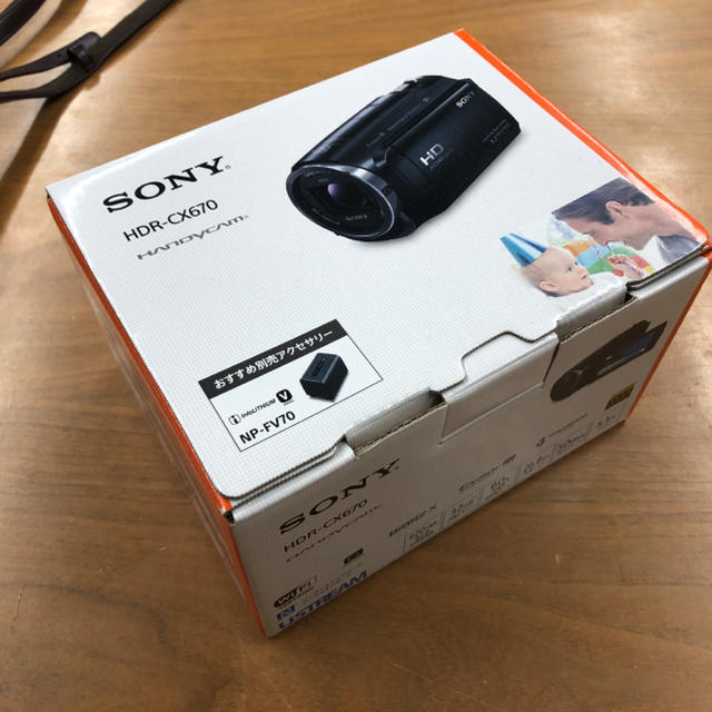 ズーム SONY HDR-CX670の通販 by the_design_GO's shop｜ソニーならラクマ - SONY デジタルビデオカメラ ないようで