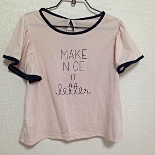 マジェスティックレゴン(MAJESTIC LEGON)のフリルTシャツ♡マジェ(Tシャツ(半袖/袖なし))