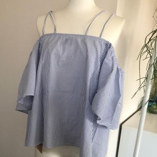 アパルトモンドゥーズィエムクラス(L'Appartement DEUXIEME CLASSE)の16SS 完売アパルトモン 新品未使用 オフショルダートップス  ロンハーマン(Tシャツ/カットソー(半袖/袖なし))