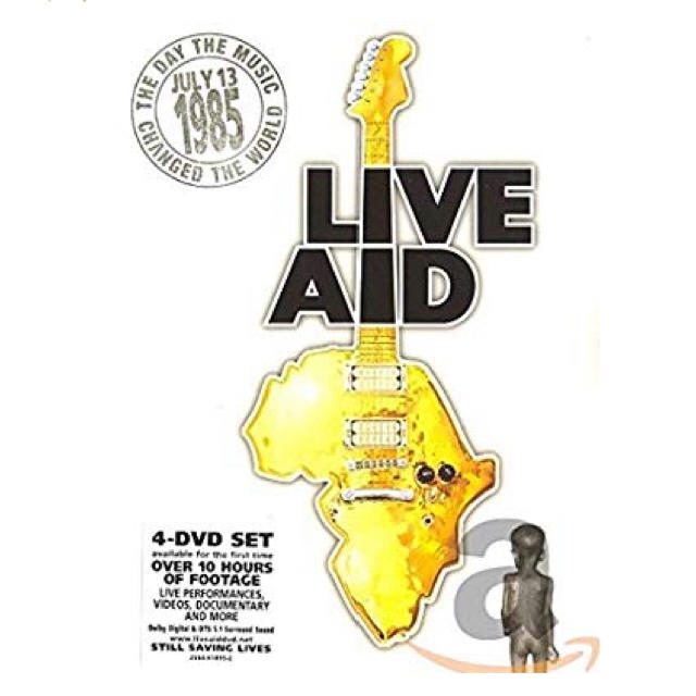 ミュージックLIVE AID ライブエイド 4枚組 DVD