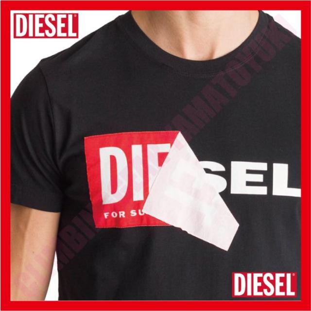 DIESEL(ディーゼル)のDIESEL Tシャツ T-DIEGO-QA ブラック BLACK XL メンズのトップス(Tシャツ/カットソー(半袖/袖なし))の商品写真
