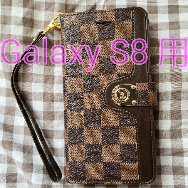 LOUIS VUITTON(ルイヴィトン)のルイヴィトン GALAXYs8ケース スマホ/家電/カメラのスマホアクセサリー(Androidケース)の商品写真