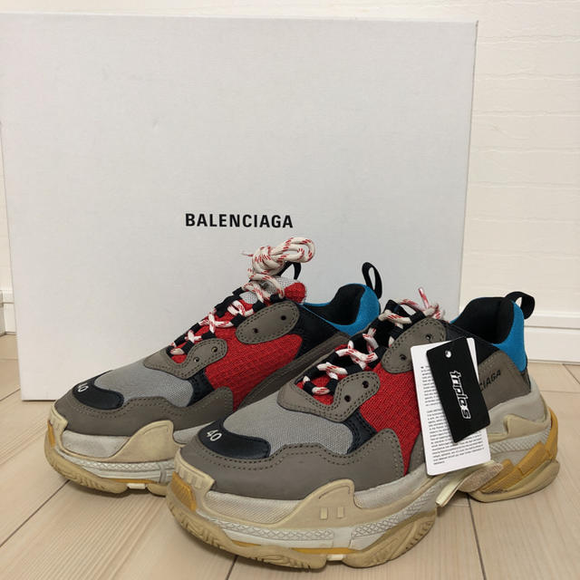 BALENCIAGA TripleS トリプルS マルチ サイズ40使用回数1回