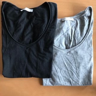 ザラ(ZARA)の値下げ✳︎ZARA trf✳︎Tシャツ2枚セット(Tシャツ(半袖/袖なし))