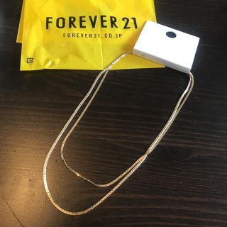 フォーエバートゥエンティーワン(FOREVER 21)のレディース ゴールド チェーンネックレス 新品未使用(ネックレス)