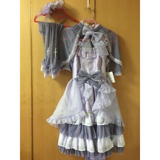 アンジェリックプリティー(Angelic Pretty)の【Angelic Pretty】4点セット(ひざ丈ワンピース)