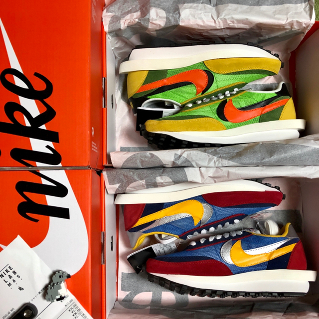 NIKE(ナイキ)の2足セット 28cm US10  LNIKE X SACAI LDWAFFLE メンズの靴/シューズ(スニーカー)の商品写真