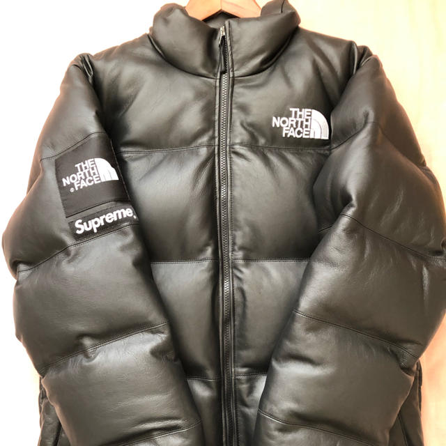 Supreme(シュプリーム)のSupreme THE NORTHFACE LEATHER  メンズのジャケット/アウター(ダウンジャケット)の商品写真