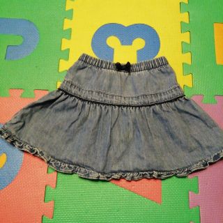 ベビーギャップ(babyGAP)の❮ALLseason物90㎝女の子❯　スカート　デニムスカート(スカート)