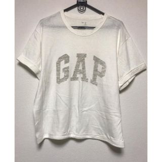 ギャップ(GAP)のレディース大きいサイズ GAPのリメイクtシャツ(Tシャツ(半袖/袖なし))