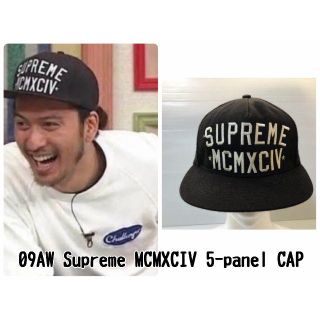 シュプリーム SUPREME 09AW MCMXCIV 5-Panel Cap