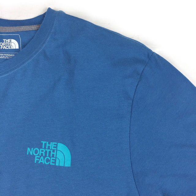THE NORTH FACE(ザノースフェイス)の売切!ノースフェイス 半袖Tシャツ トップス ボックスロゴ (L)青180902 メンズのトップス(Tシャツ/カットソー(半袖/袖なし))の商品写真