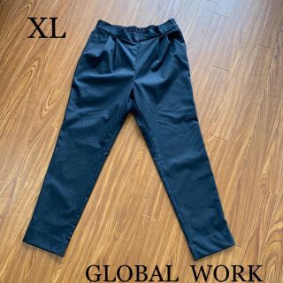 グローバルワーク(GLOBAL WORK)の◍GLOBAL  WORK テーパード パンツ ストライプ ◍(クロップドパンツ)