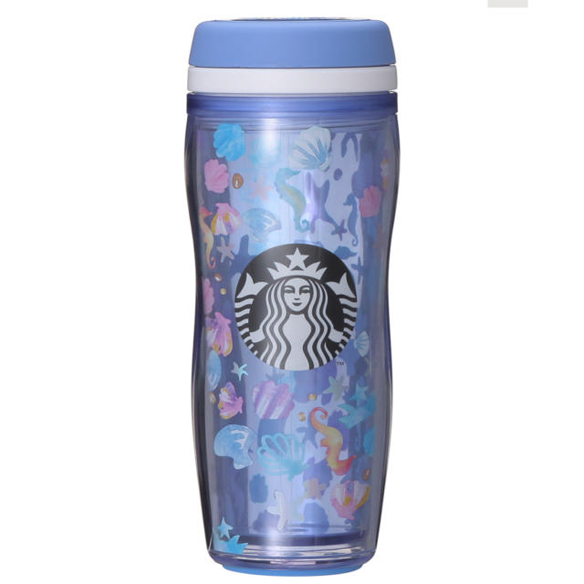 Starbucks Coffee(スターバックスコーヒー)のスターバックス タンブラー ボトルオーシャンアイコンズ355ml  インテリア/住まい/日用品のキッチン/食器(容器)の商品写真