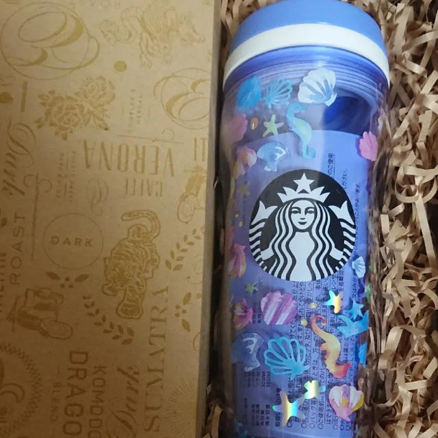 Starbucks Coffee(スターバックスコーヒー)のスターバックス タンブラー ボトルオーシャンアイコンズ355ml  インテリア/住まい/日用品のキッチン/食器(容器)の商品写真