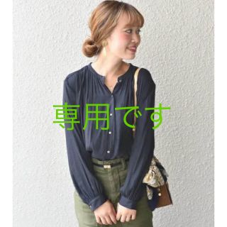 シップスフォーウィメン(SHIPS for women)のそら様専用です   🍀 美品 🍀 SHIPS ギャザーブラウス (シャツ/ブラウス(長袖/七分))