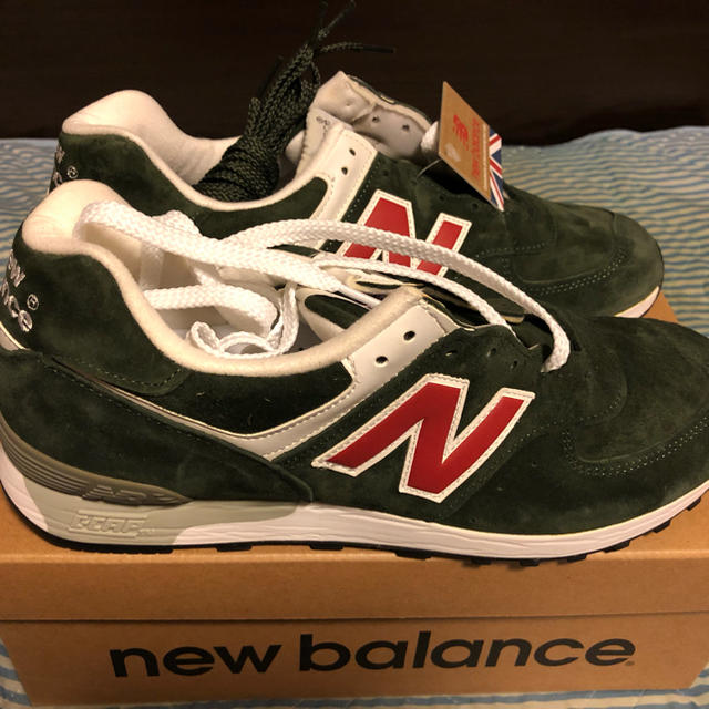 New Balance(ニューバランス)のUK製  NEW BALANCE M576PKR 26.5cm GREEN 新品 メンズの靴/シューズ(スニーカー)の商品写真