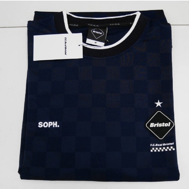 F.C.R.B.(エフシーアールビー)の専用F.C.R.B 19S/trainig top navy M メンズのトップス(Tシャツ/カットソー(半袖/袖なし))の商品写真