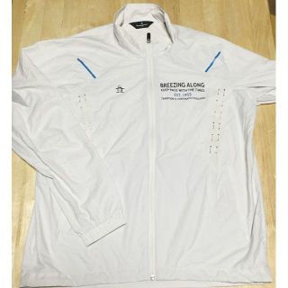 マンシングウェア(Munsingwear)のマンシングウェア ゴルフ ウインドブレーカー 白 L(ウエア)